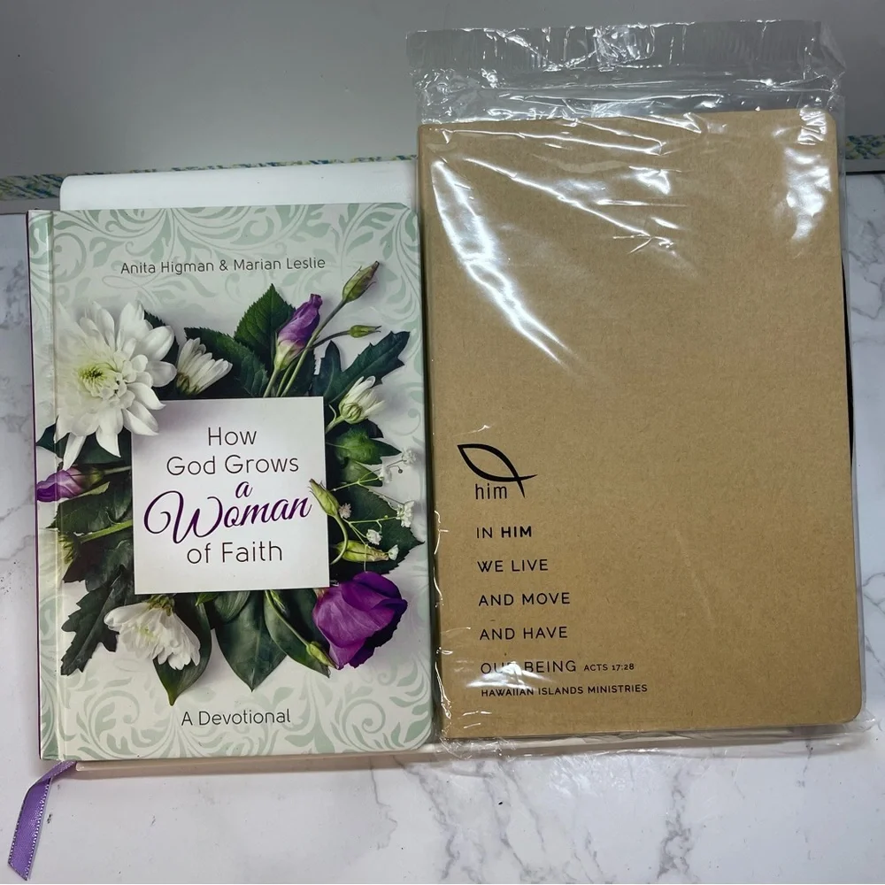 Set- Christian Book-How God Grows a Woman of Faith, Journal-HIM